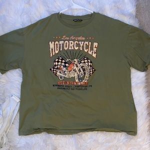 oversized tee size large